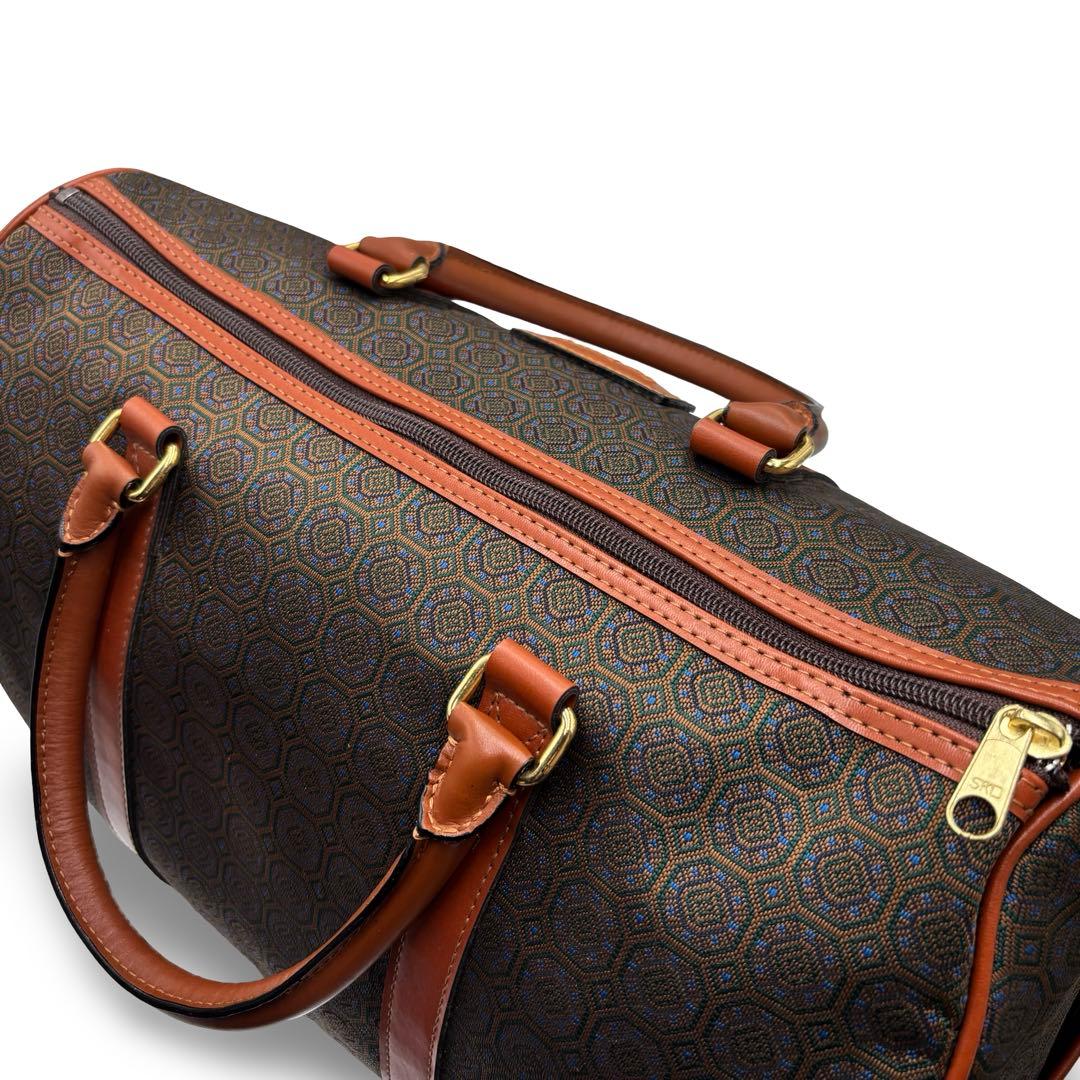 【美品】ギラロッシュ　2way ボストンバッグ　ショルダー　PVCレザー　大容量