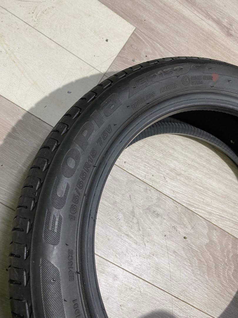 165/55R15 BRIDGESTONE ECOPIa EP150 22年4本