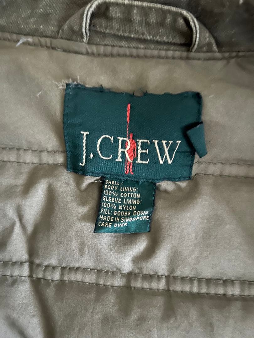 J.CREW 巨人タグ　デトロイトジャケット　90年s ダック地