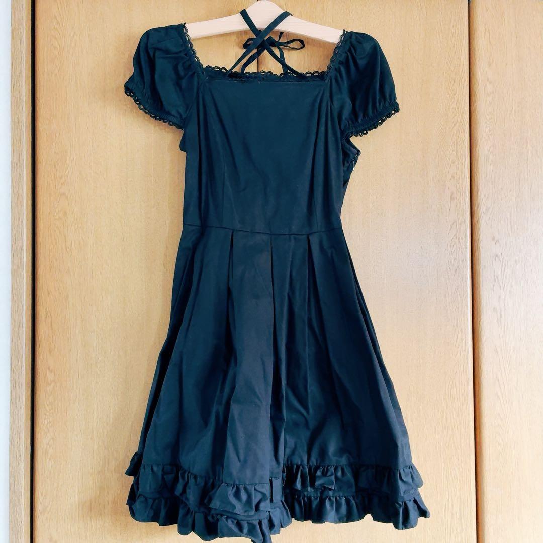 MAM MAXICIMAM ワンピース　黒　ゴスロリ　ロリータ