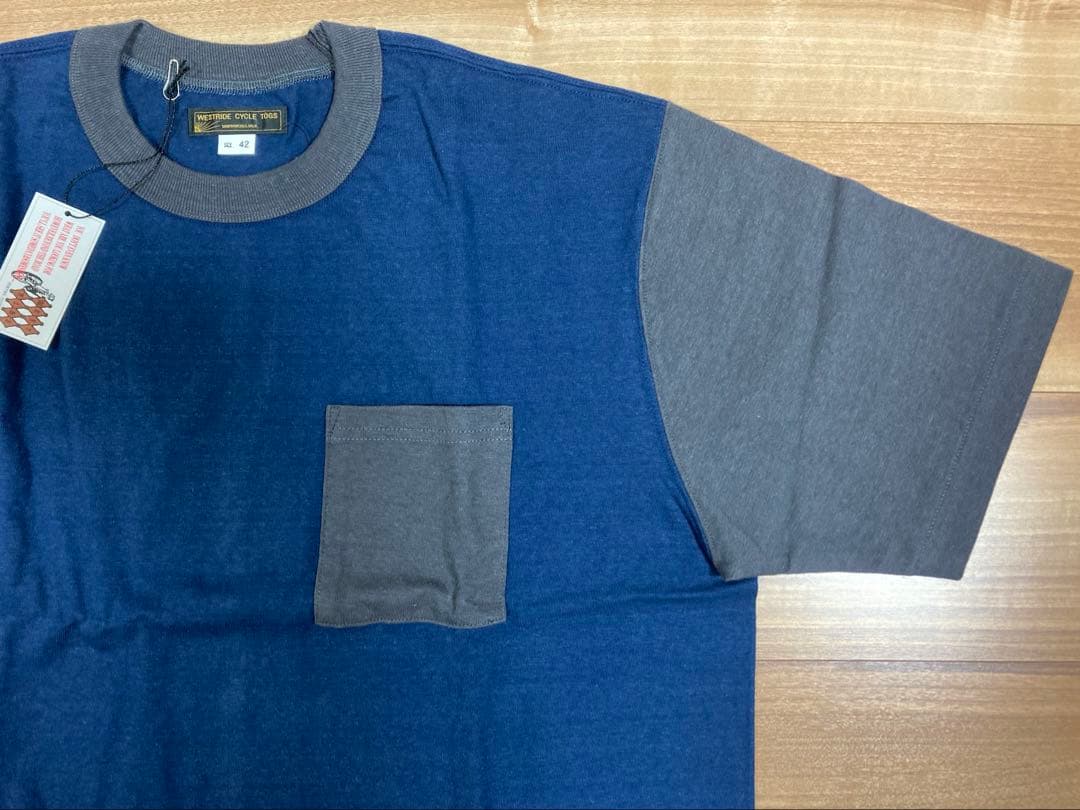 ウエストライド　ツートーン　ビンテージ　ポケットTシャツ　新品　XL