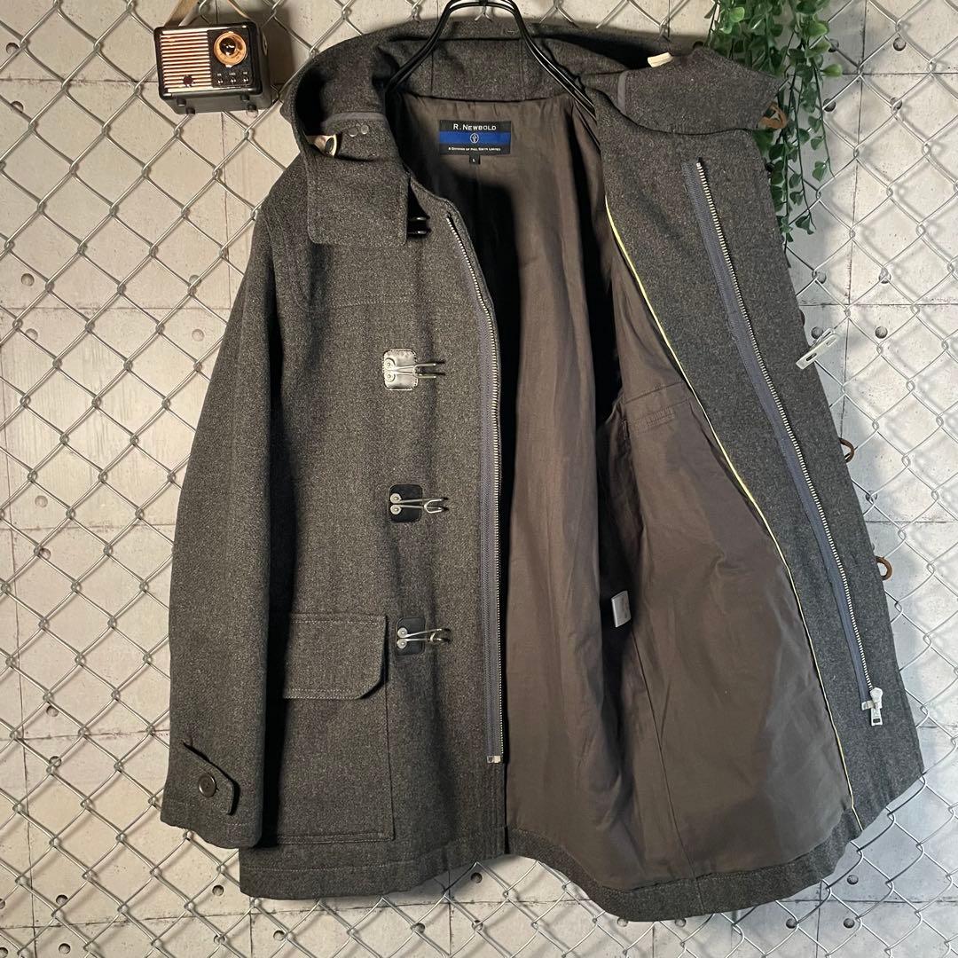 R.NEWBOLD アールニューボールド ダッフルコート トグルボタン L