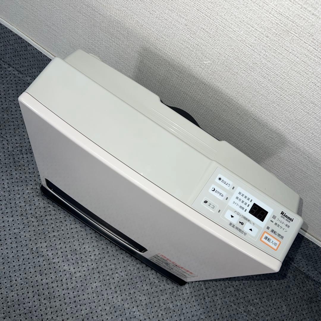 未使用 Rinnai K4001E ガスファンヒーター LPガス コード2m付