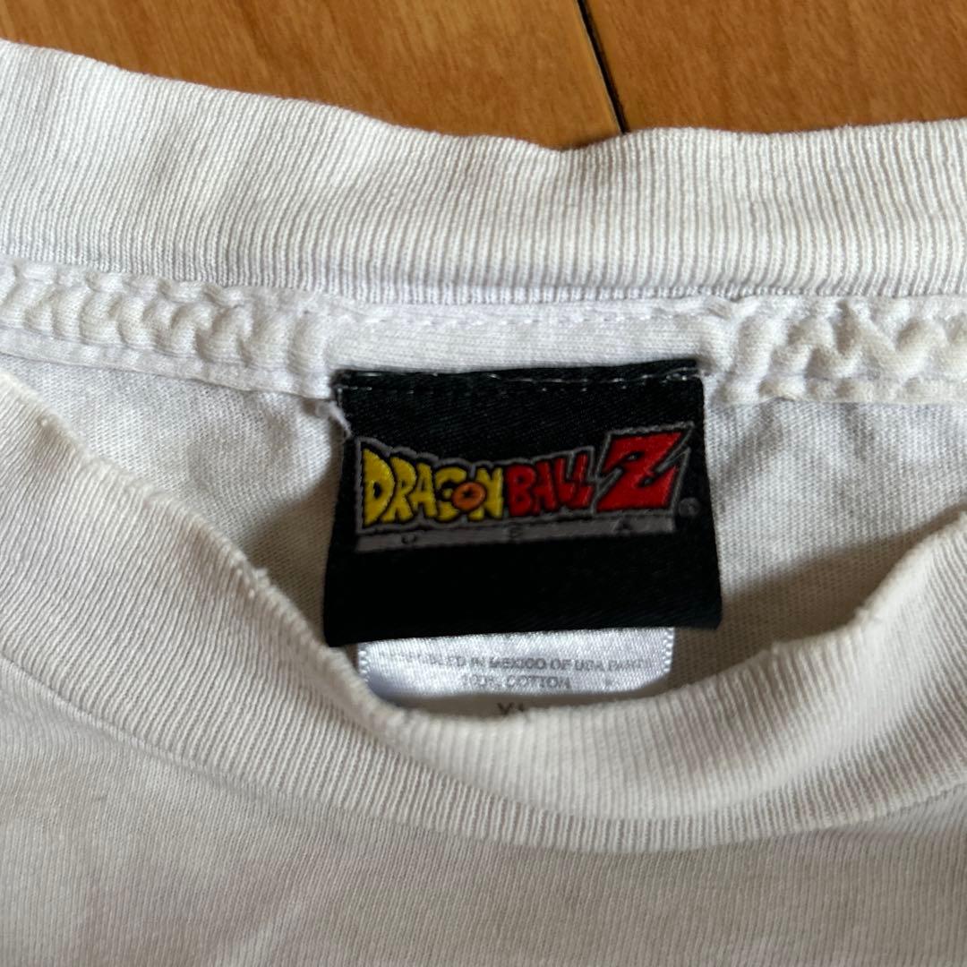 ドラゴンボールZ Tシャツ XL ホワイト ゴールデン size 90S