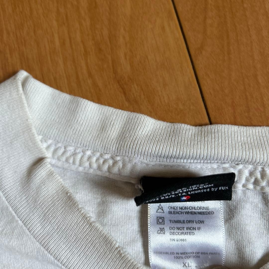 ドラゴンボールZ Tシャツ XL ホワイト ゴールデン size 90S