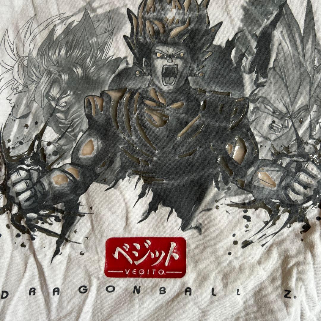 ドラゴンボールZ Tシャツ XL ホワイト ゴールデン size 90S