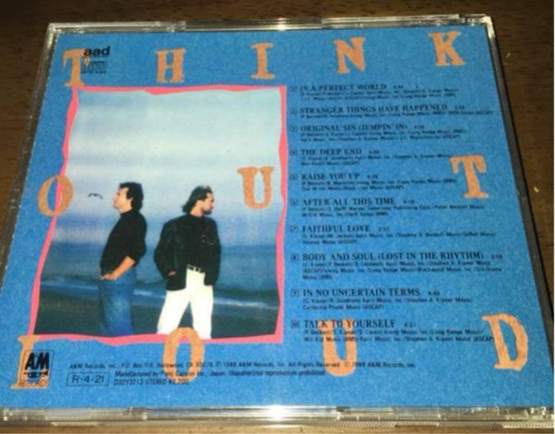国内盤！THINK OUT LOUD / PETER BECKETT