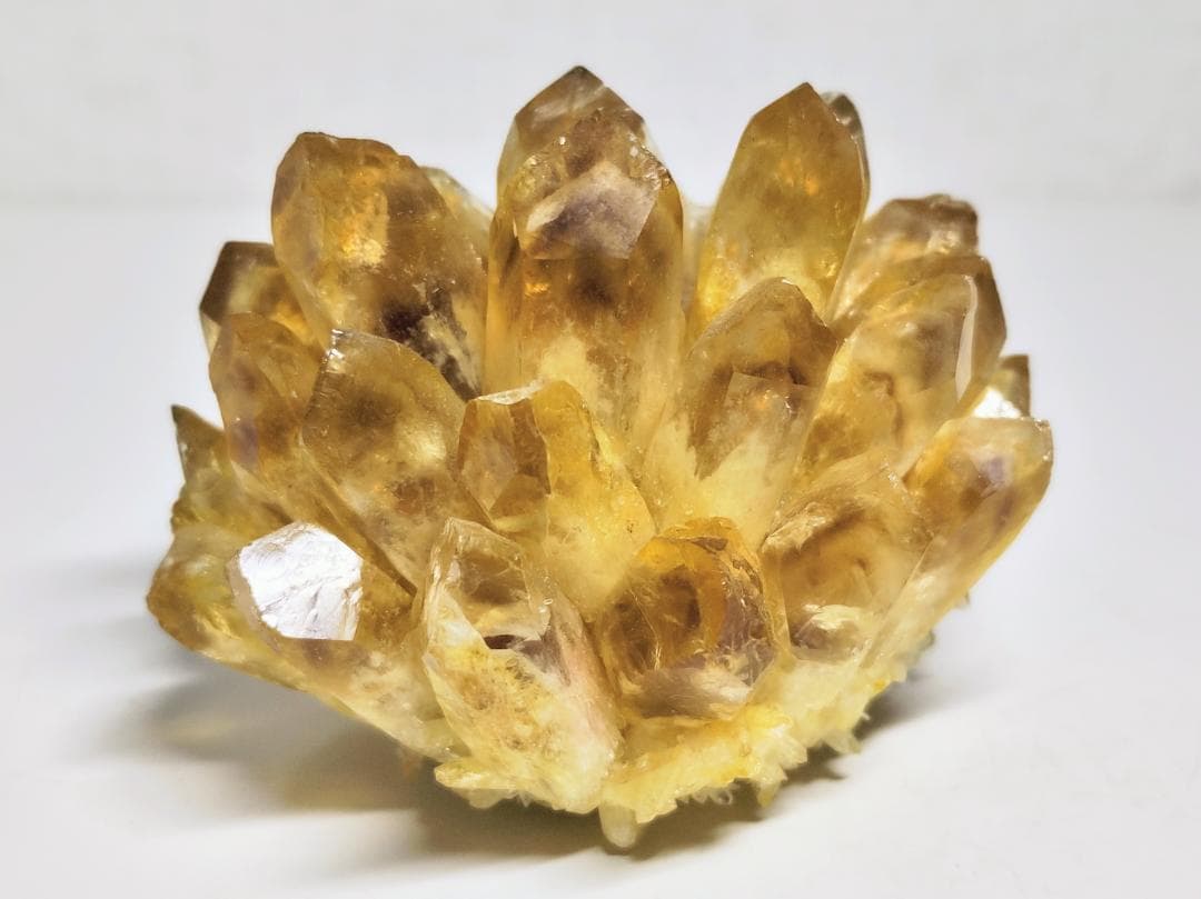 シトリン 470g 水晶 クォーツ 原石 鑑賞石 自然石 誕生石 鉱物 鉱石