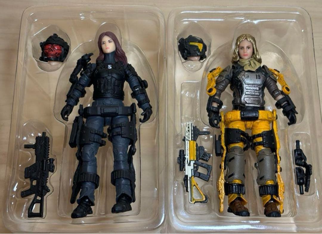 JOYTOY 暗源 戦星辰 GRICE ANNA REAPER SELENA