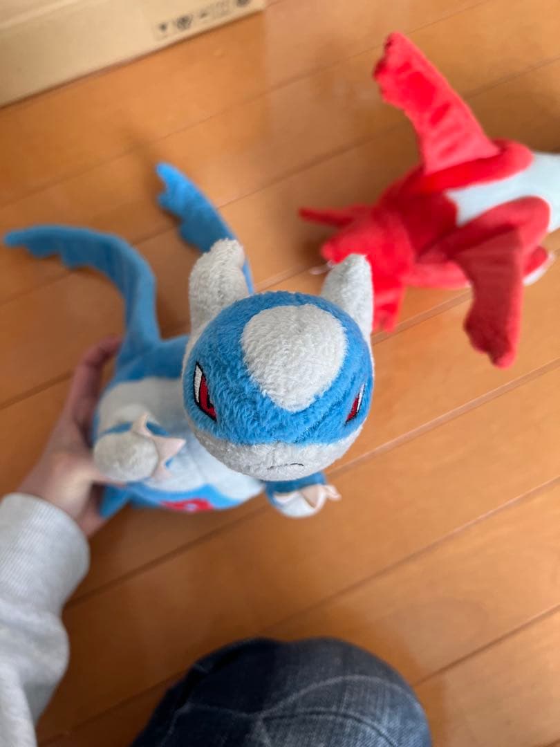 ラティアス ラティオス ぬいぐるみ  トミー 当時品 レア