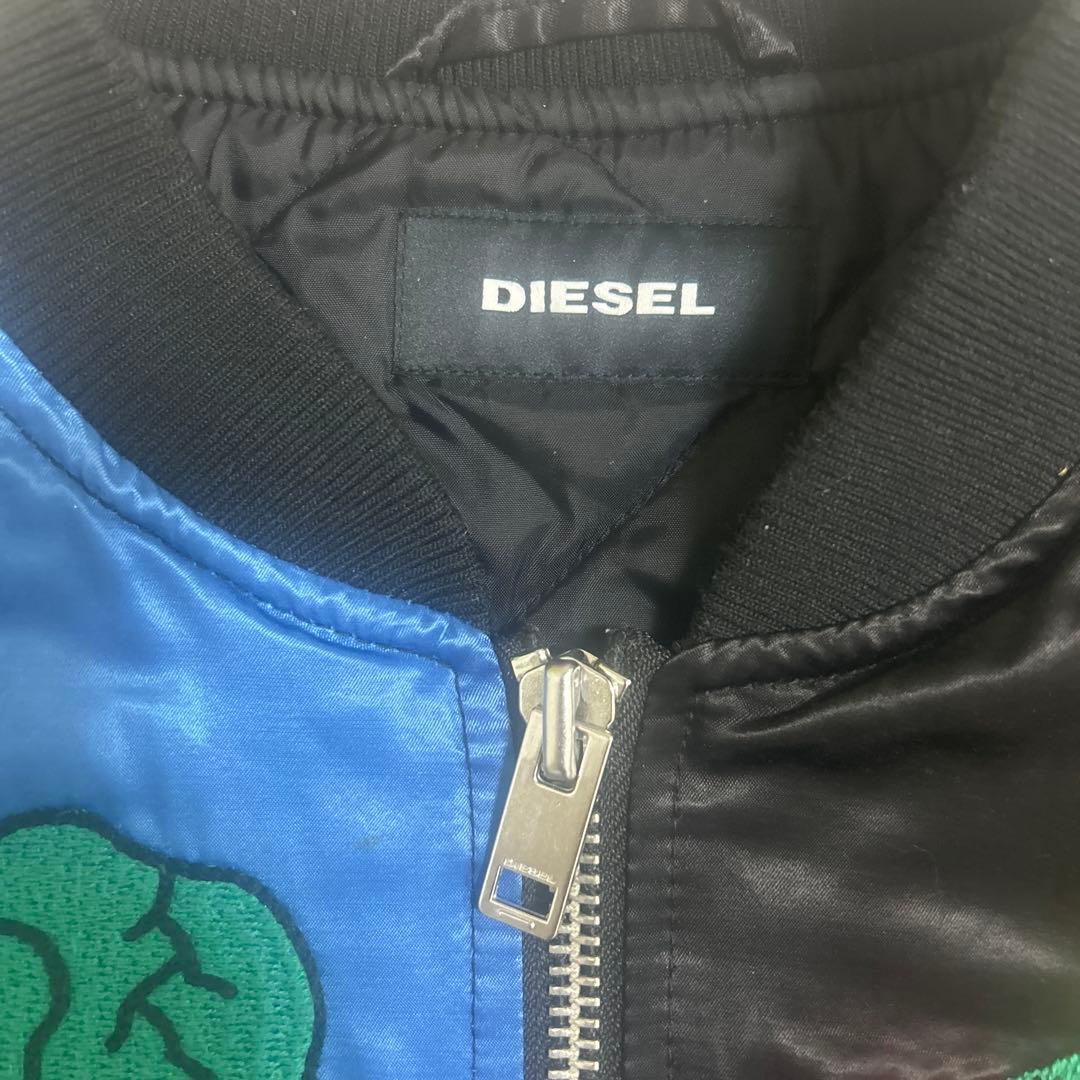 DIESEL MA-1ジャケット迷彩柄ブルゾン