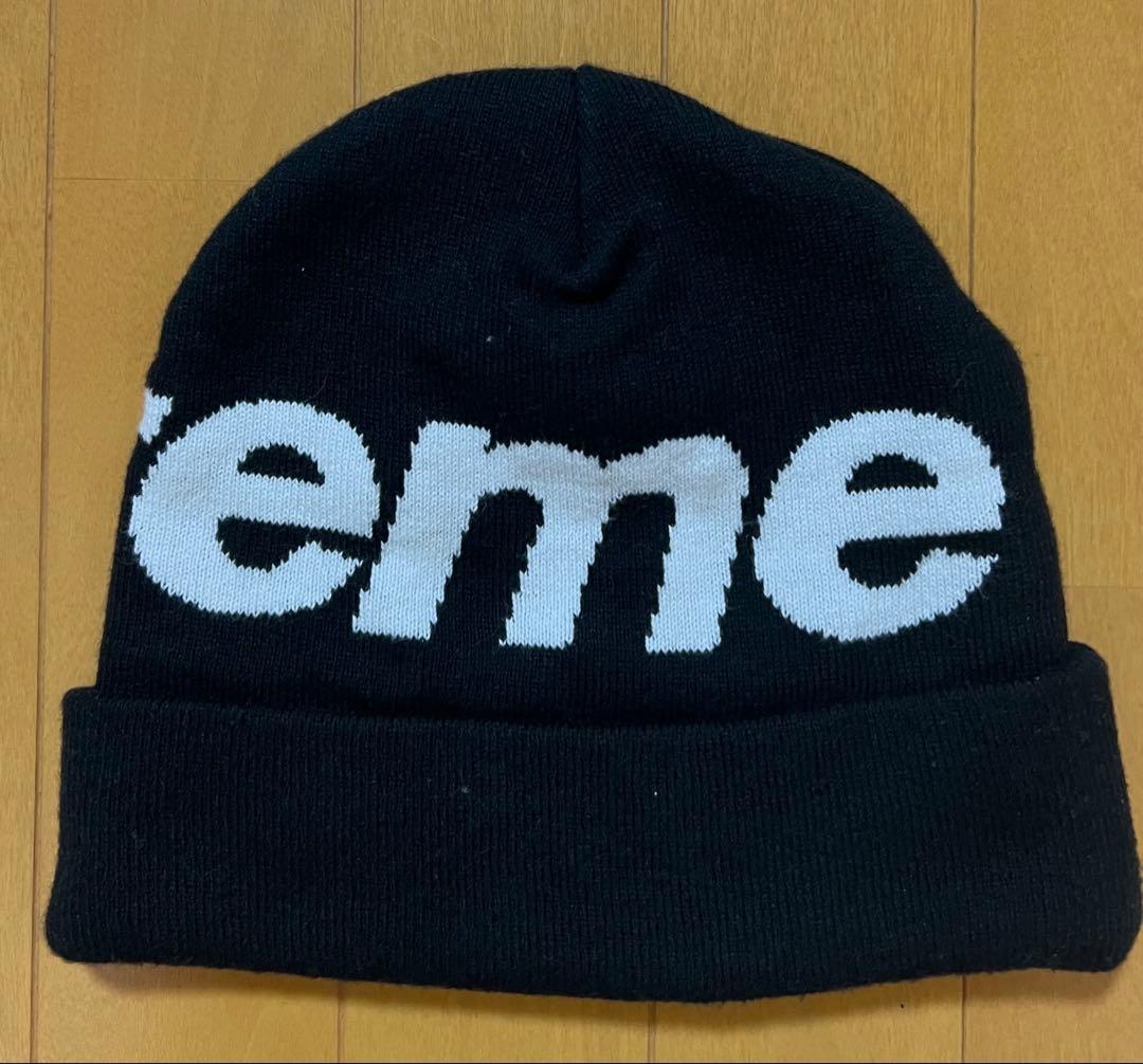 ［期間限定出品］Supreme ブラック ニット帽