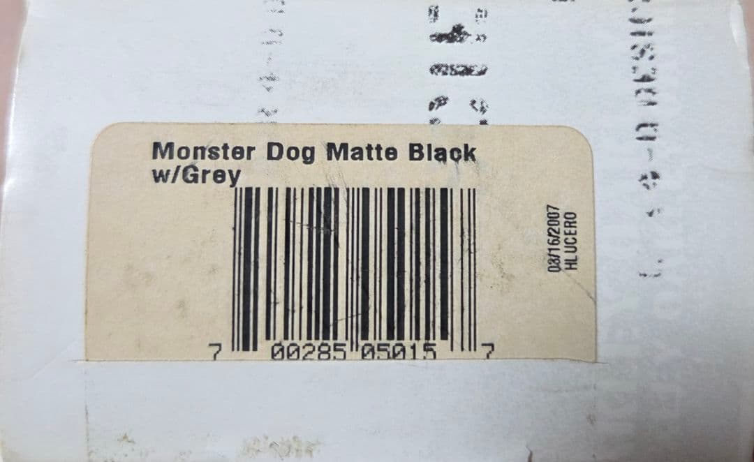 廃盤 OAKLEY 初期型 MONSTER DOG サングラス マット ブラック