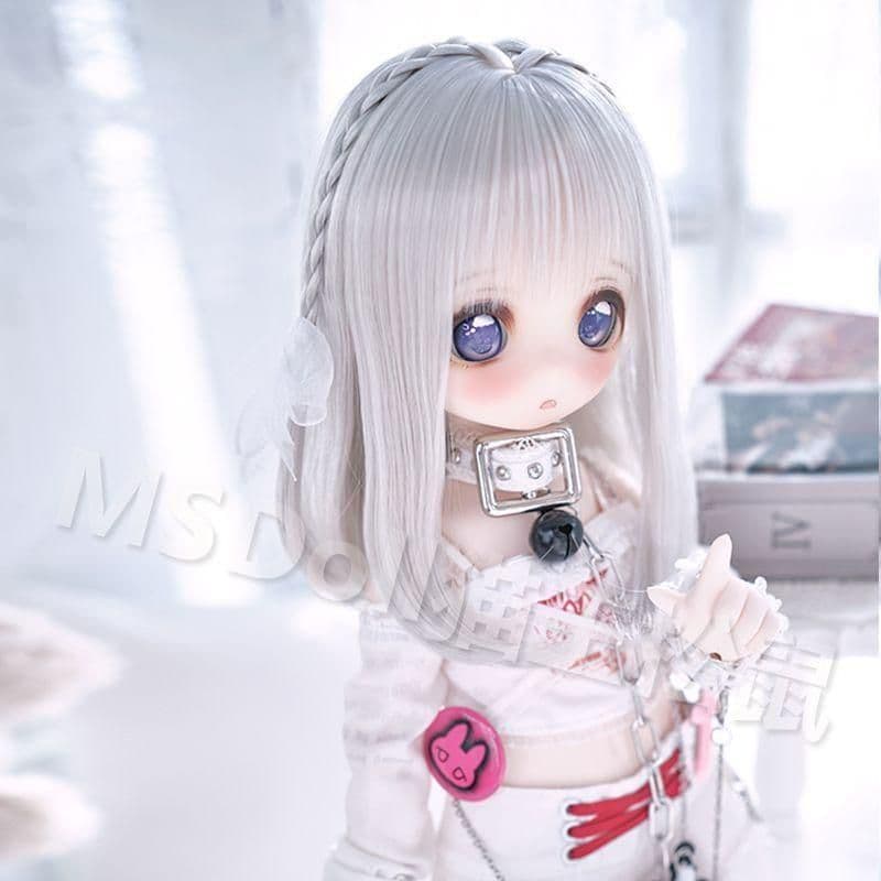 AS130 BJD 1/3 人形 ドール　用ウィッグ カツラ 耐熱 ハンドメイド