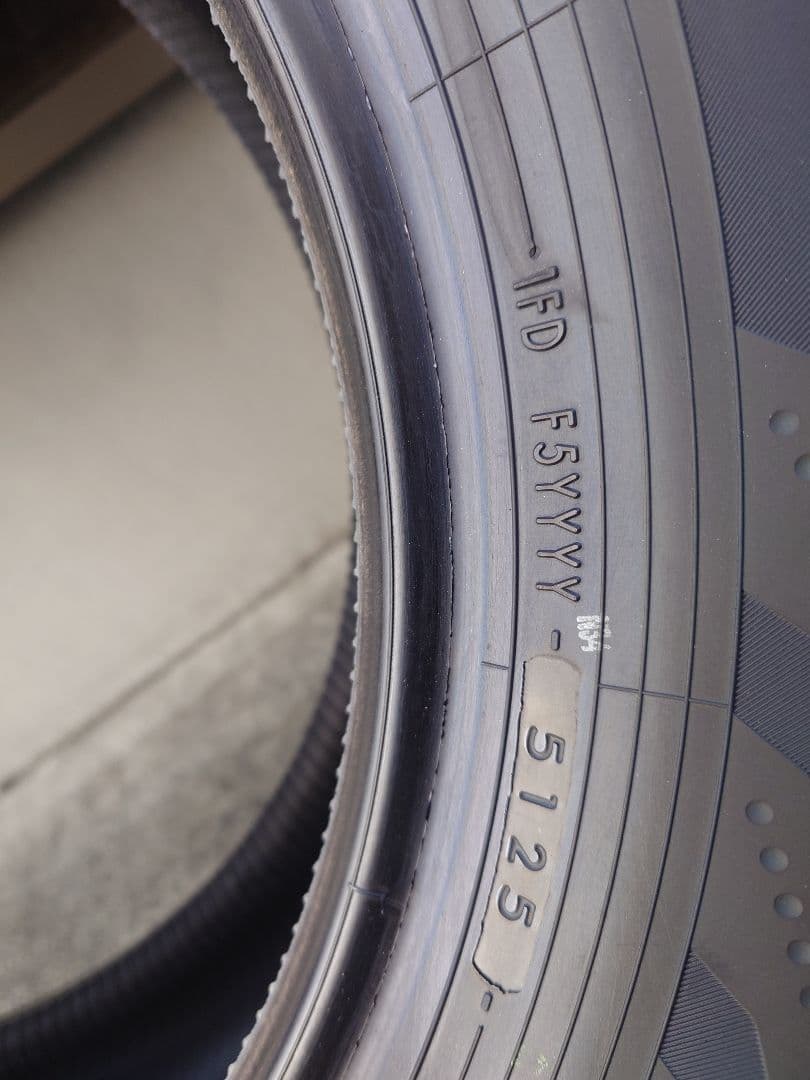 新車外しサマータイヤノーマルタイヤ 4本セット ヨコハマ 225/65R17