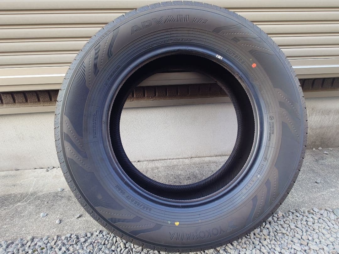 新車外しサマータイヤノーマルタイヤ 4本セット ヨコハマ 225/65R17