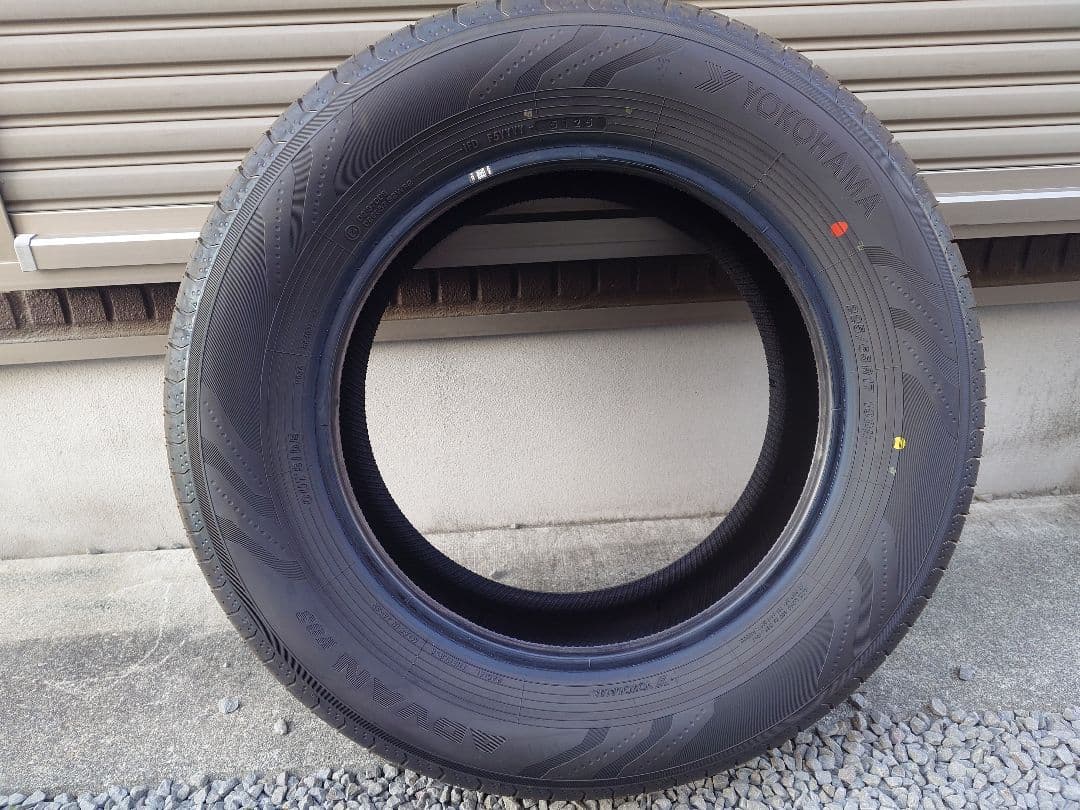 新車外しサマータイヤノーマルタイヤ 4本セット ヨコハマ 225/65R17