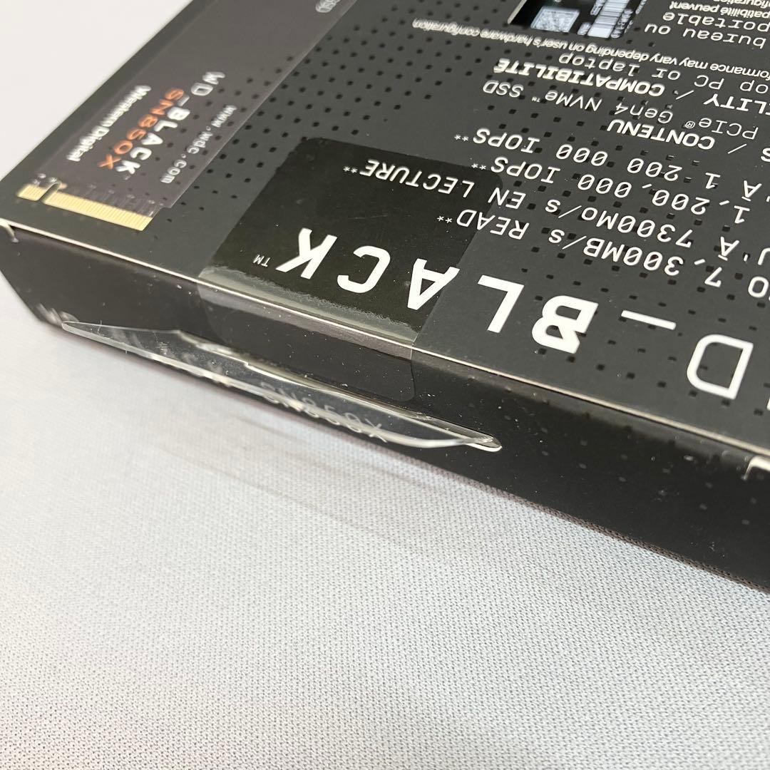 【新品未開封】WD_BLACK SN850X NVMe SSD 4TB