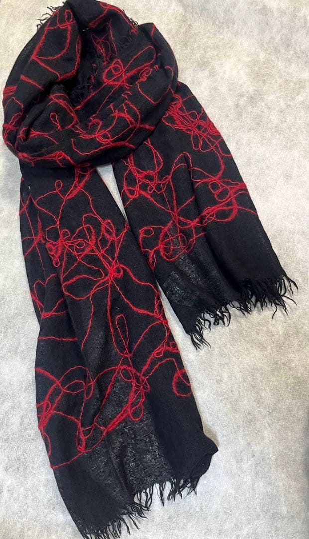 Yohji Yamamoto FEMME ヨウジヤマモト ストール