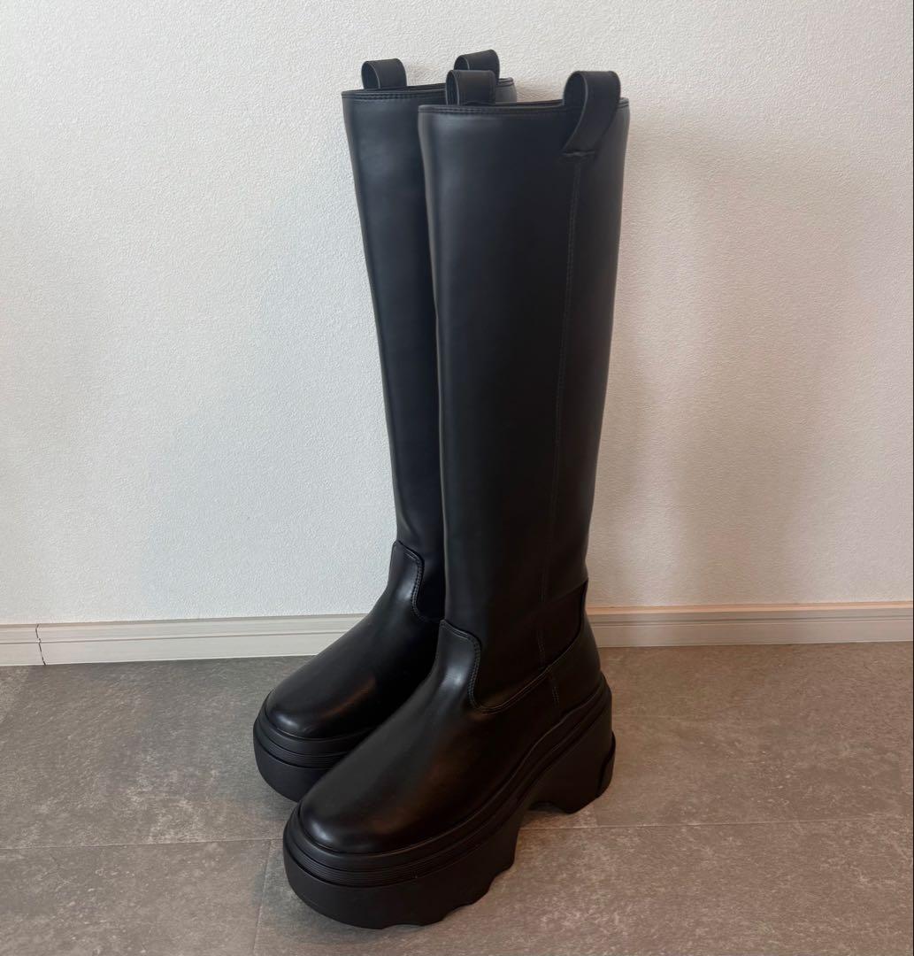 新品THE TOÉ Jungfern Long Boots 36