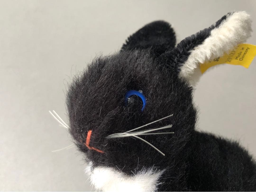 Steiff　ウサギのSnuffy　白黒