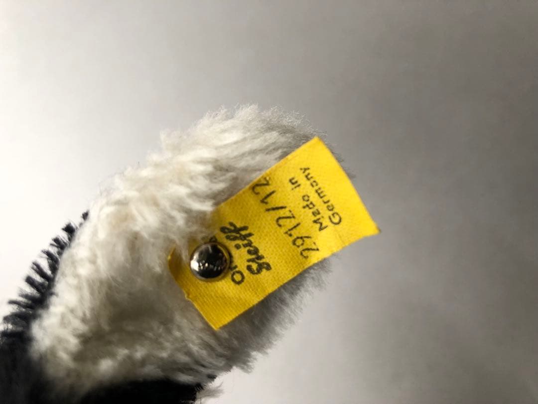 Steiff　ウサギのSnuffy　白黒