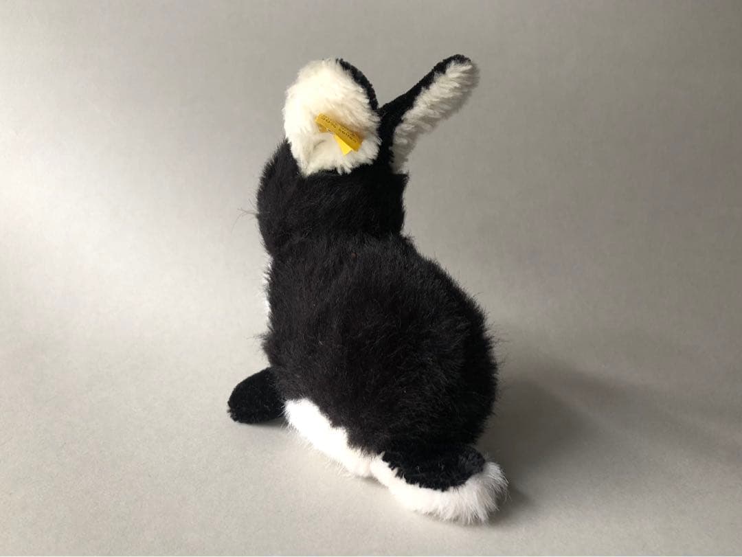 Steiff　ウサギのSnuffy　白黒