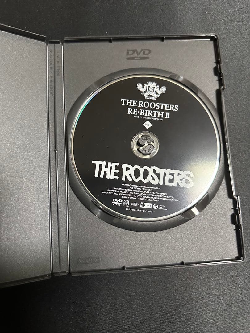 RE・BIRTH Ⅱ DVD THE ROOSTERS ブックレットなし