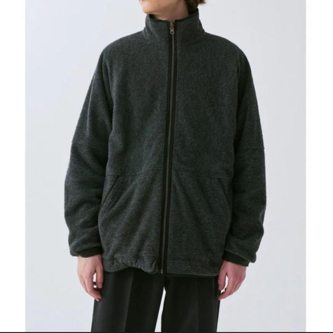 ジャケット・アウター Wool 100% Fleece Nylon Reverse Blouson