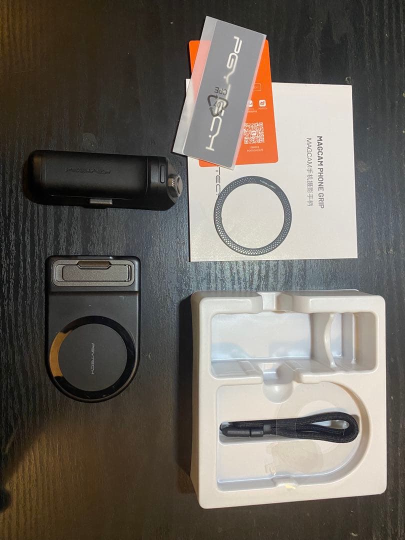 PGYTECH MagCam Phone Grip クラシックブラック