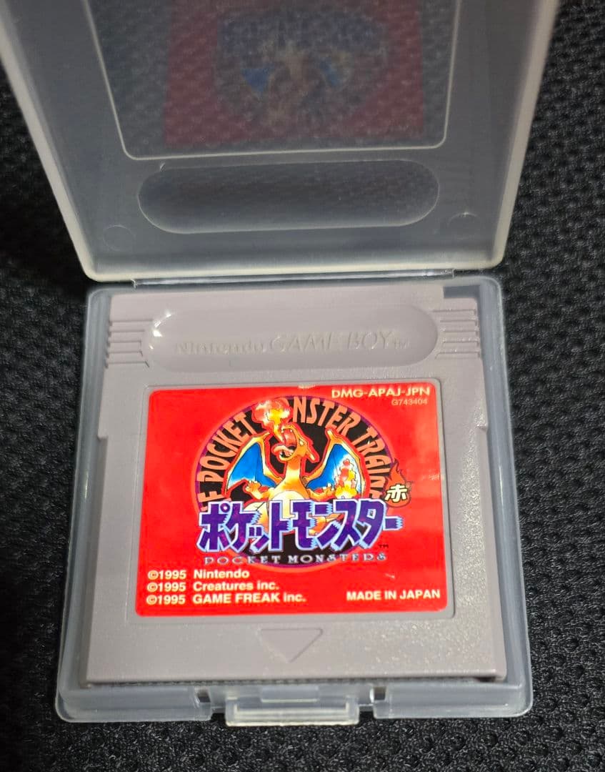 ポケットモンスター赤 ゲームボーイソフト
