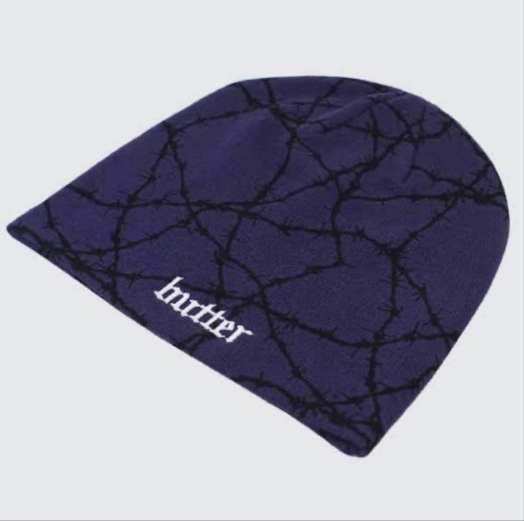 Butter Goods Wired Skully Beanie パープル