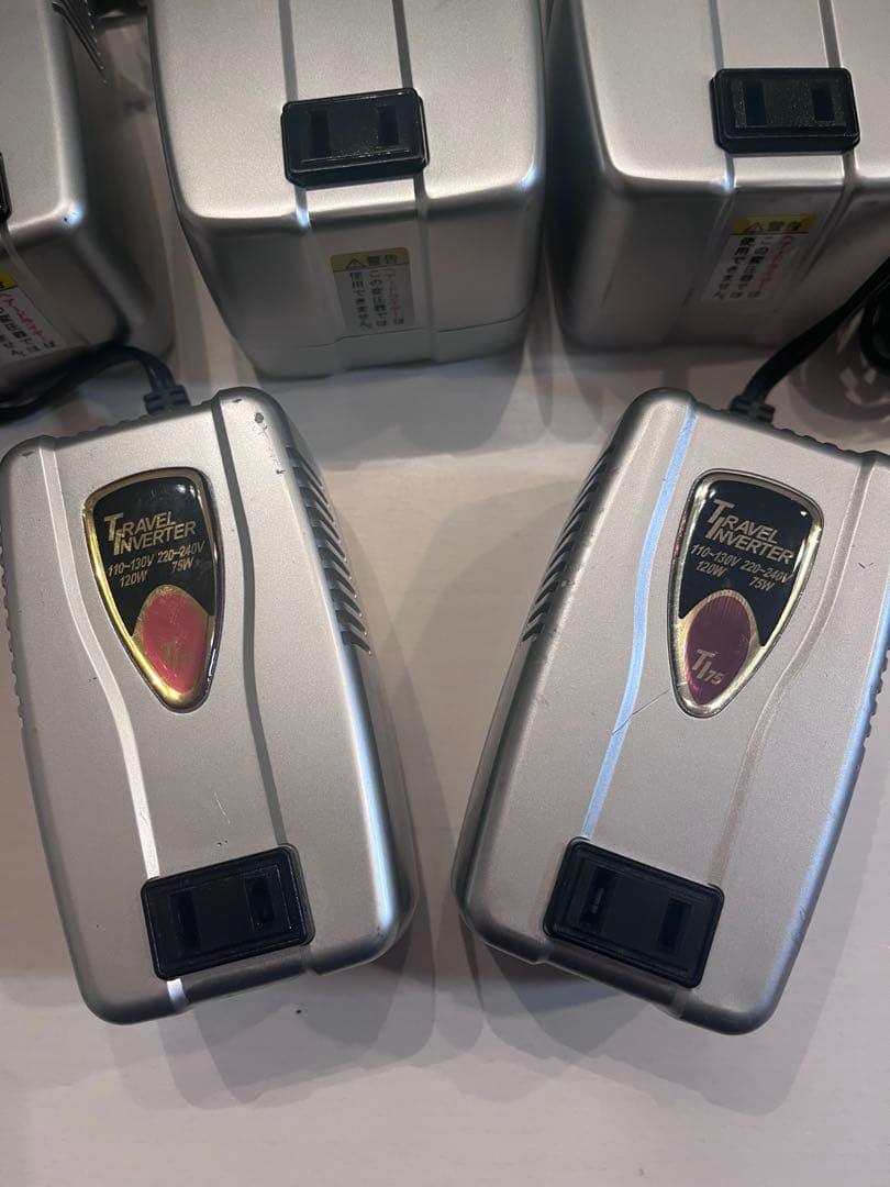 カシムラ 変圧器 5台セット TI-75 TI-100 TI-200