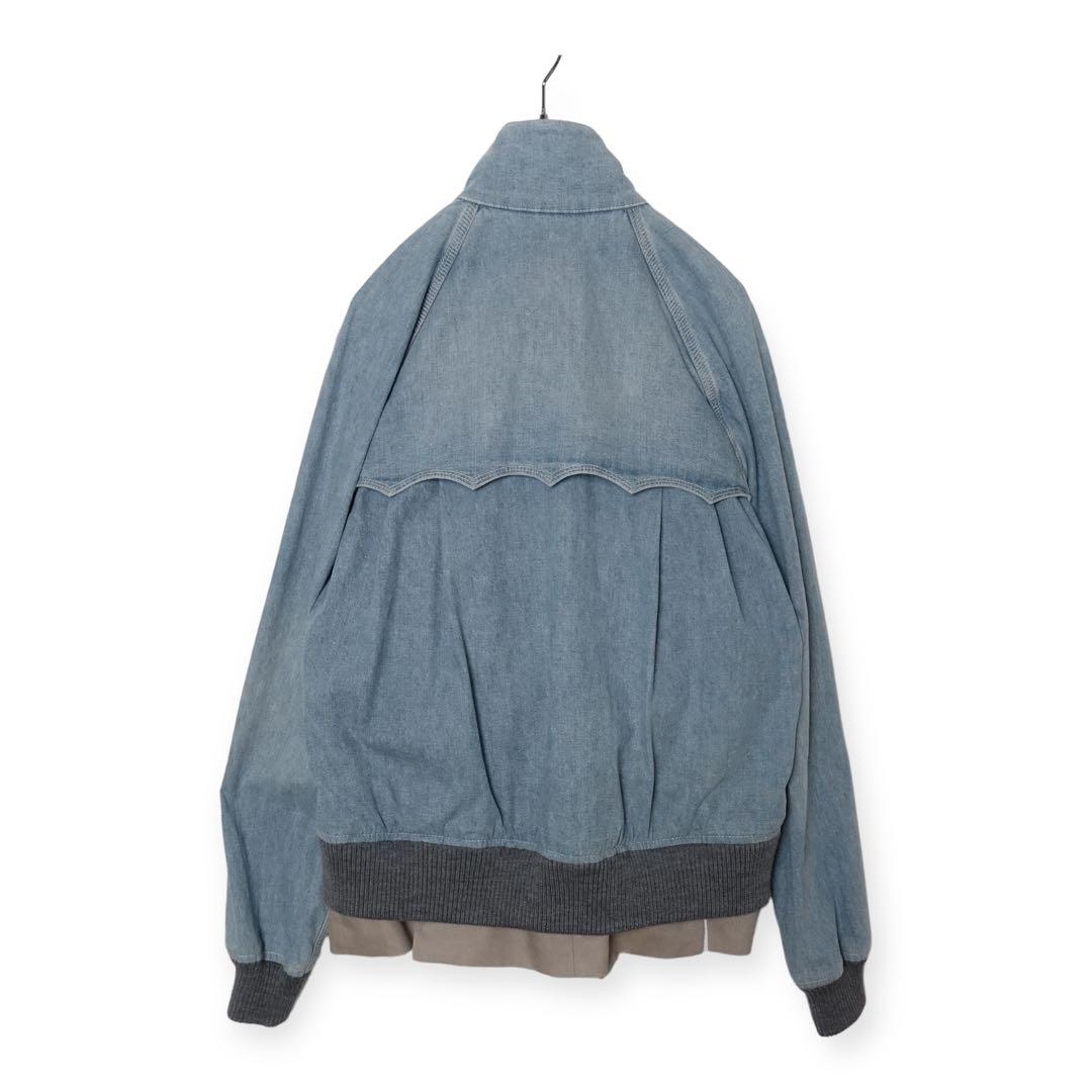 sacai サカイ ドッキング ブルゾン ジャケット 14ss 再構築