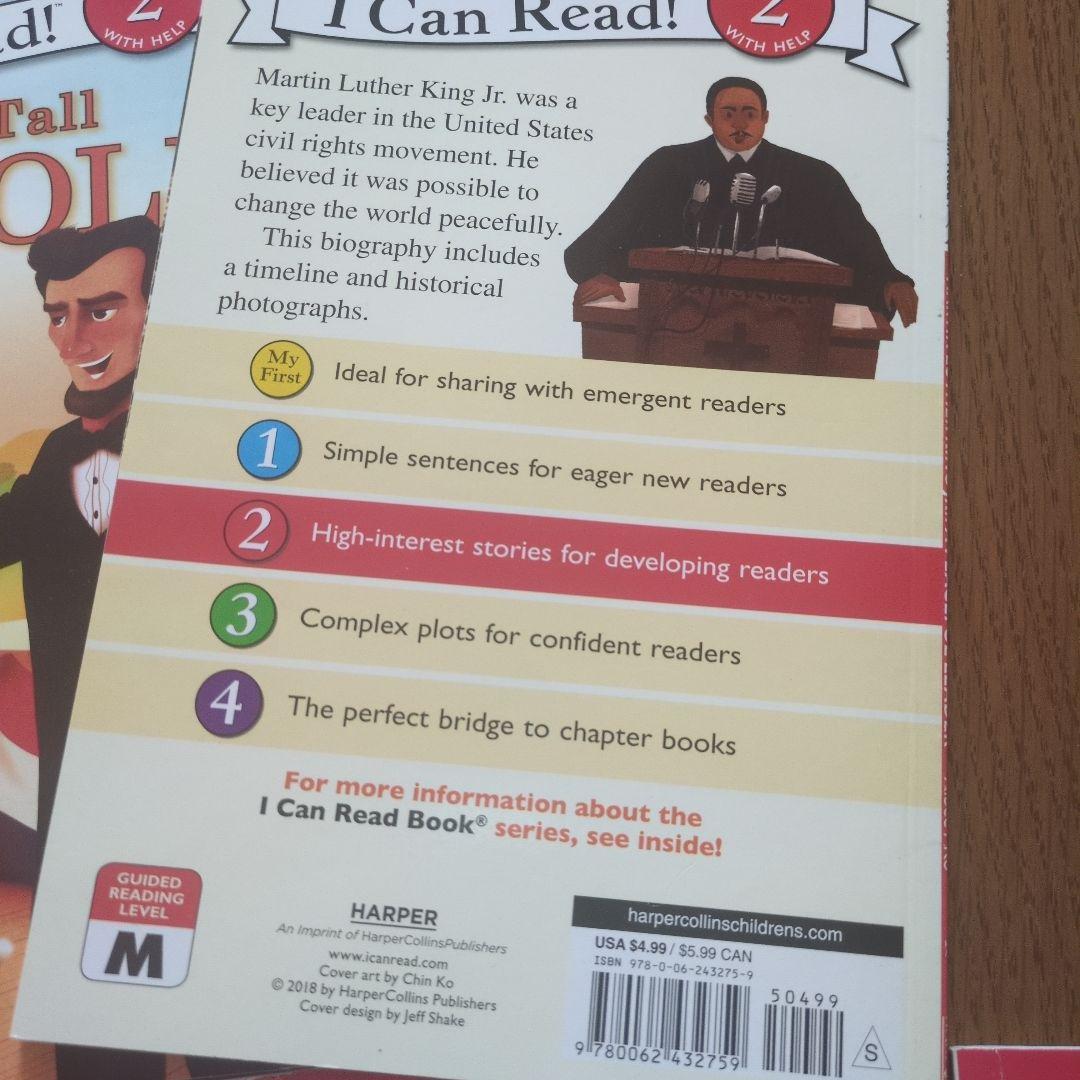 I Can Read! 　伝記8巻セット