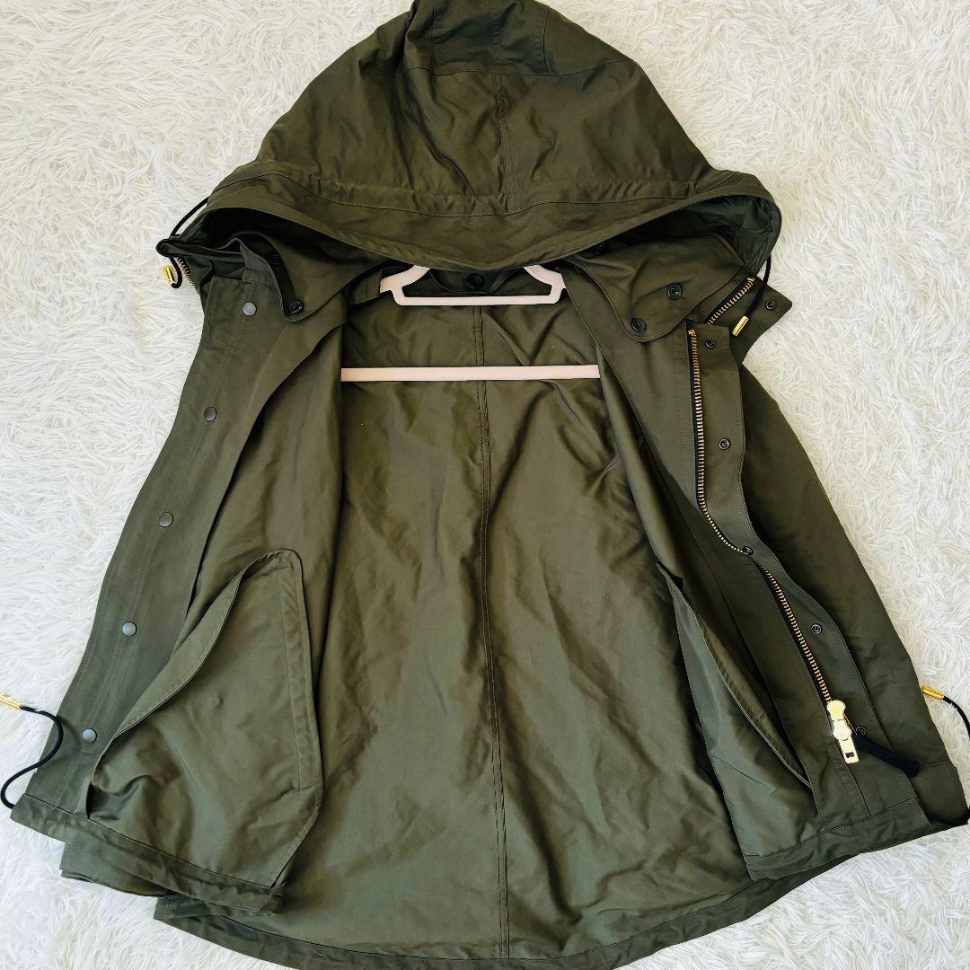 極美品✨️ザリラクス　モッズコート38　21SS カーキ 人気！定番モデル♪
