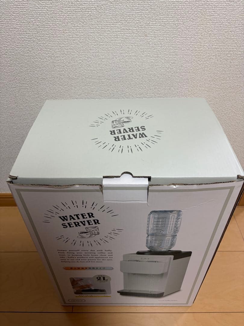Toffy ウォーターサーバー【卓上型温冷両用タイプ】
