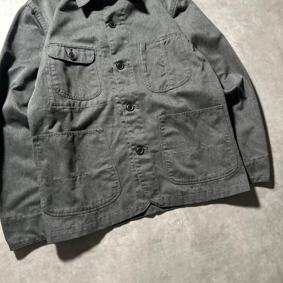 OshKosh グレー マルチポケット コットン ワークジャケット