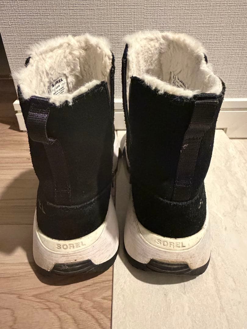 SOREL KINETIC IMPACT SHORT BOOT ブラック