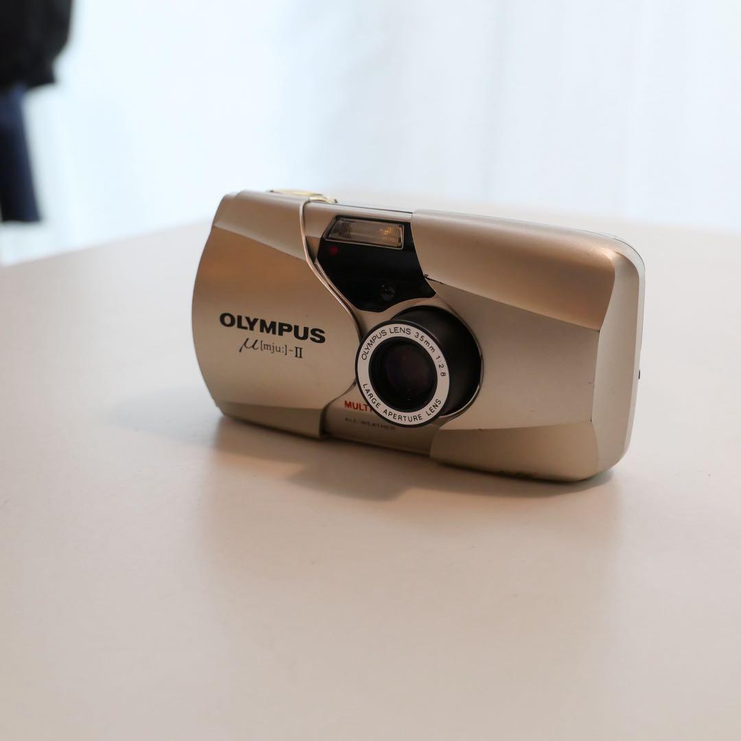 【現状品】OLYMPUS μ[mju:]-II シルバー