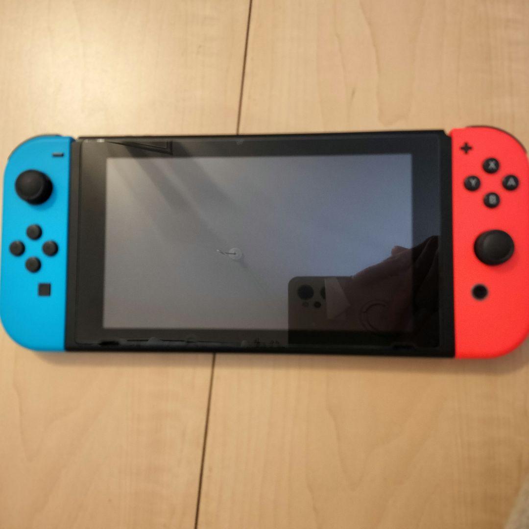 Nintendo Switch 本体 赤/青 Joy-Con付き　箱付き
