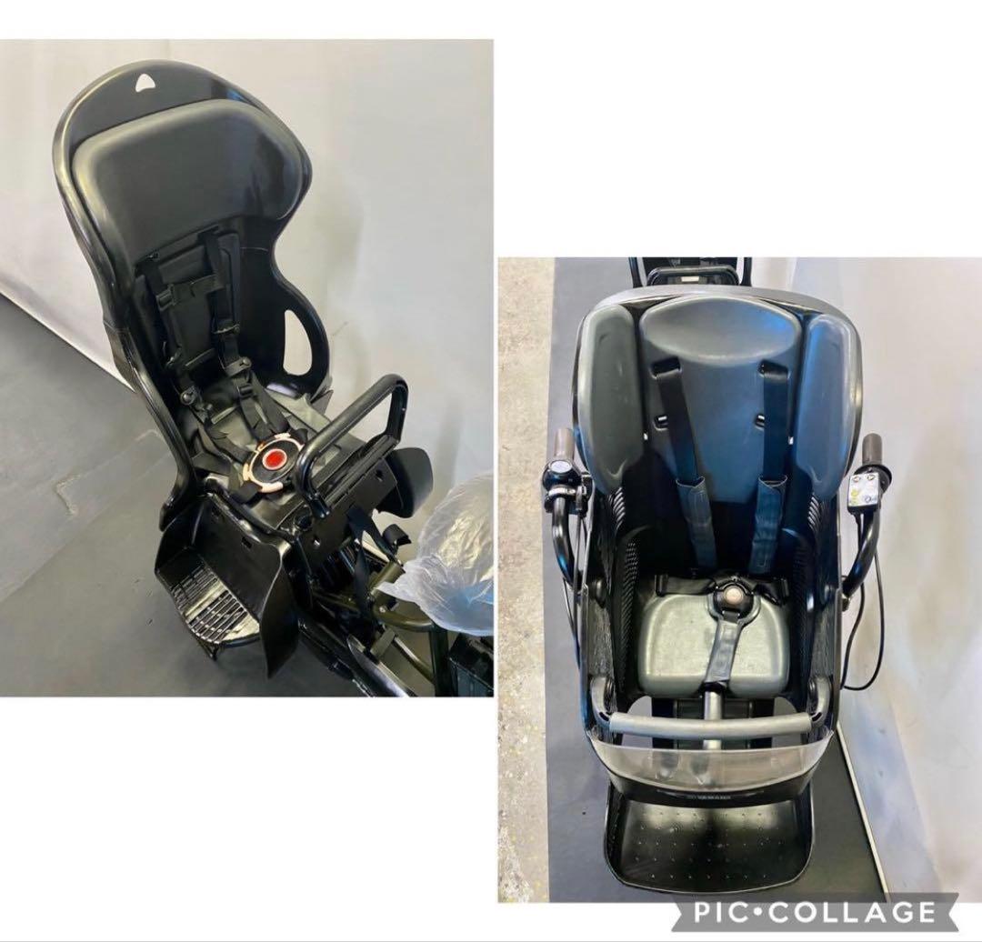 1年保証 ヤマハ　パスキッス　20インチ　子供乗せ　カーキ色　電動アシスト自転車