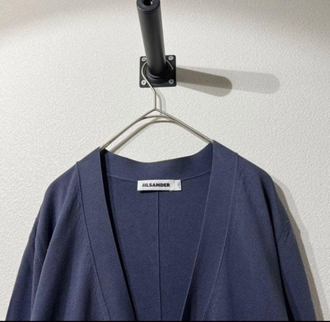 JIL SANDER ダークブルーカーディガン