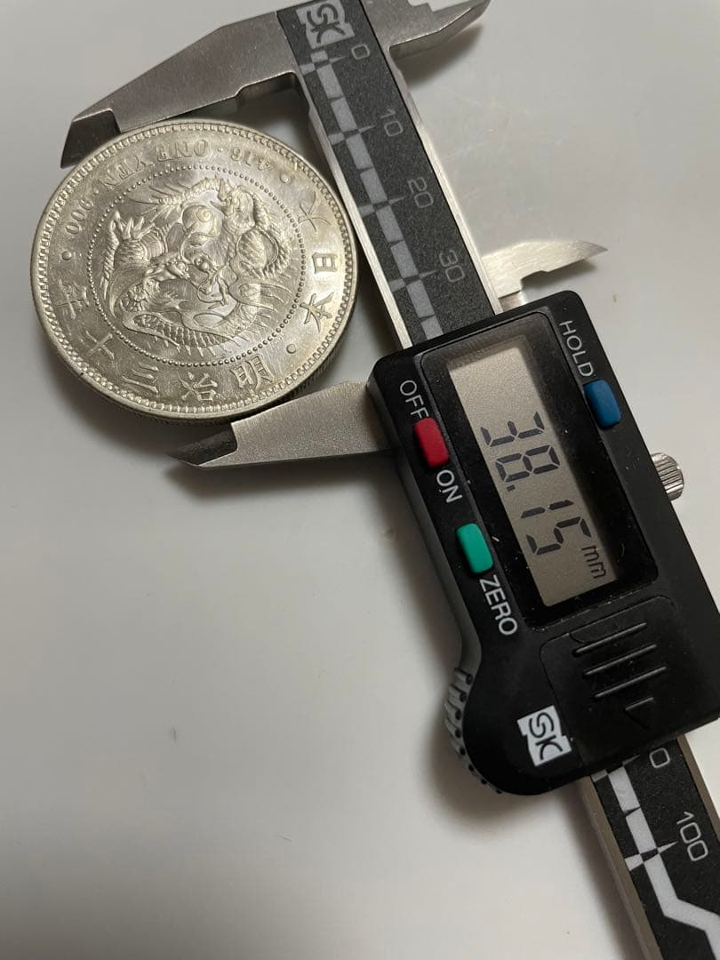 【いづみ】明治三十年　一円銀貨　美品