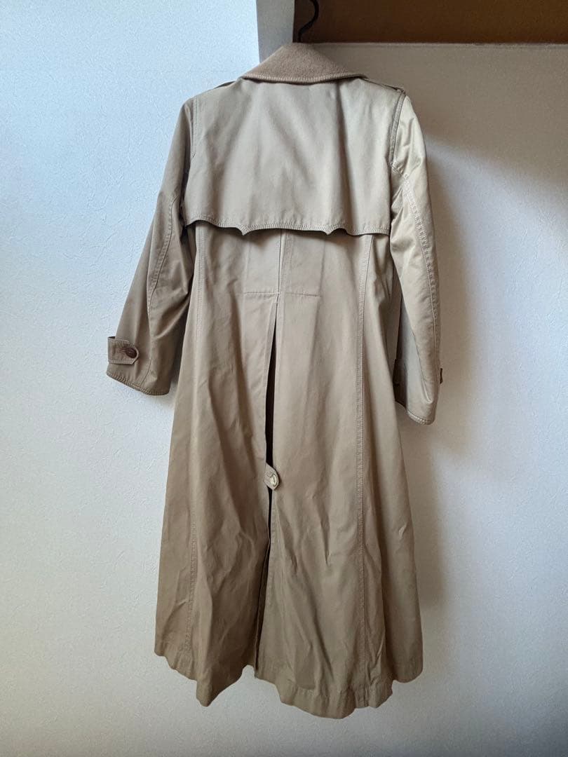 【3月末まで】CELINE vintage ベージュ トレンチ ロングコート