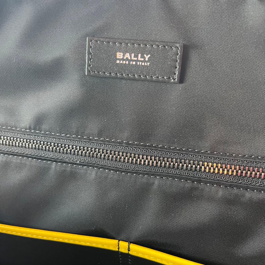 BALLY モスグリーン ボストンバッグ