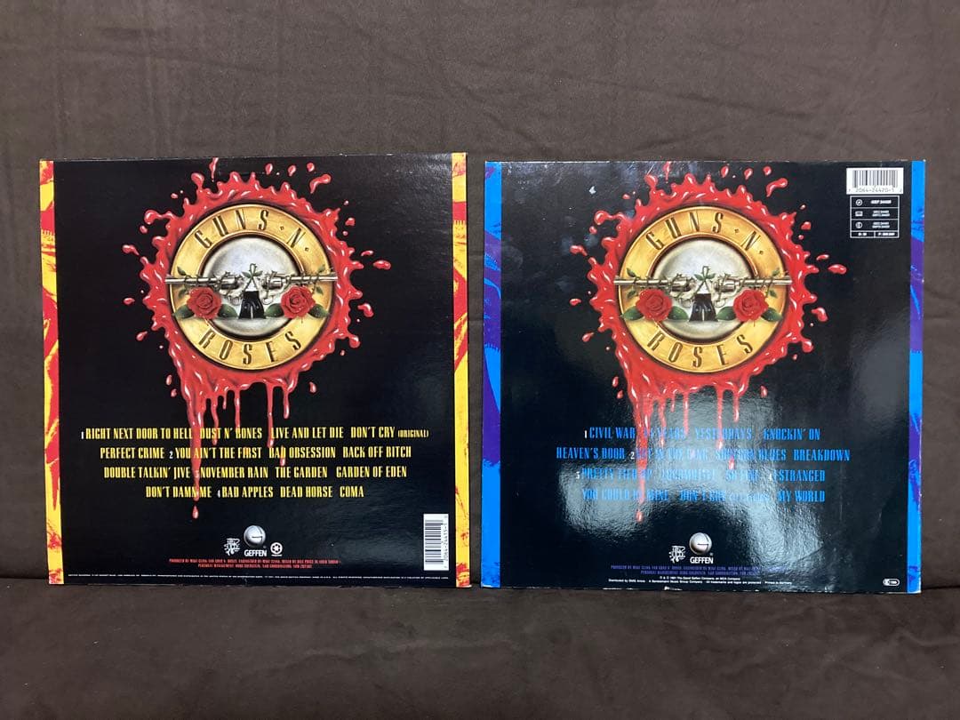 GUNS N' ROSES USE YOUR ILLUSION Ⅰ.Ⅱ セット