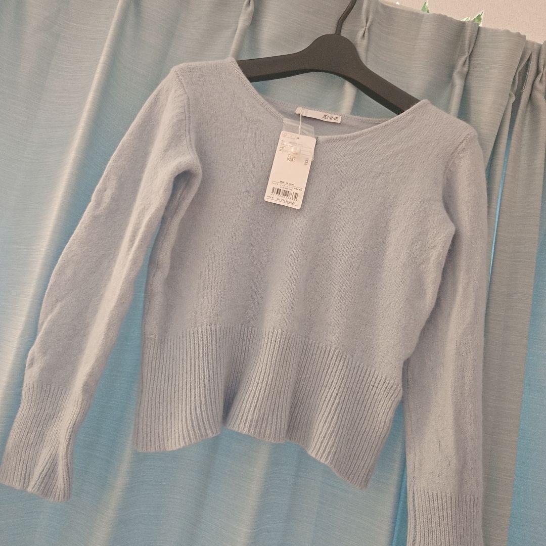 完売した！JENNE 新品タグ付きマルチウェイパールニット&ショール付きＬサイズ