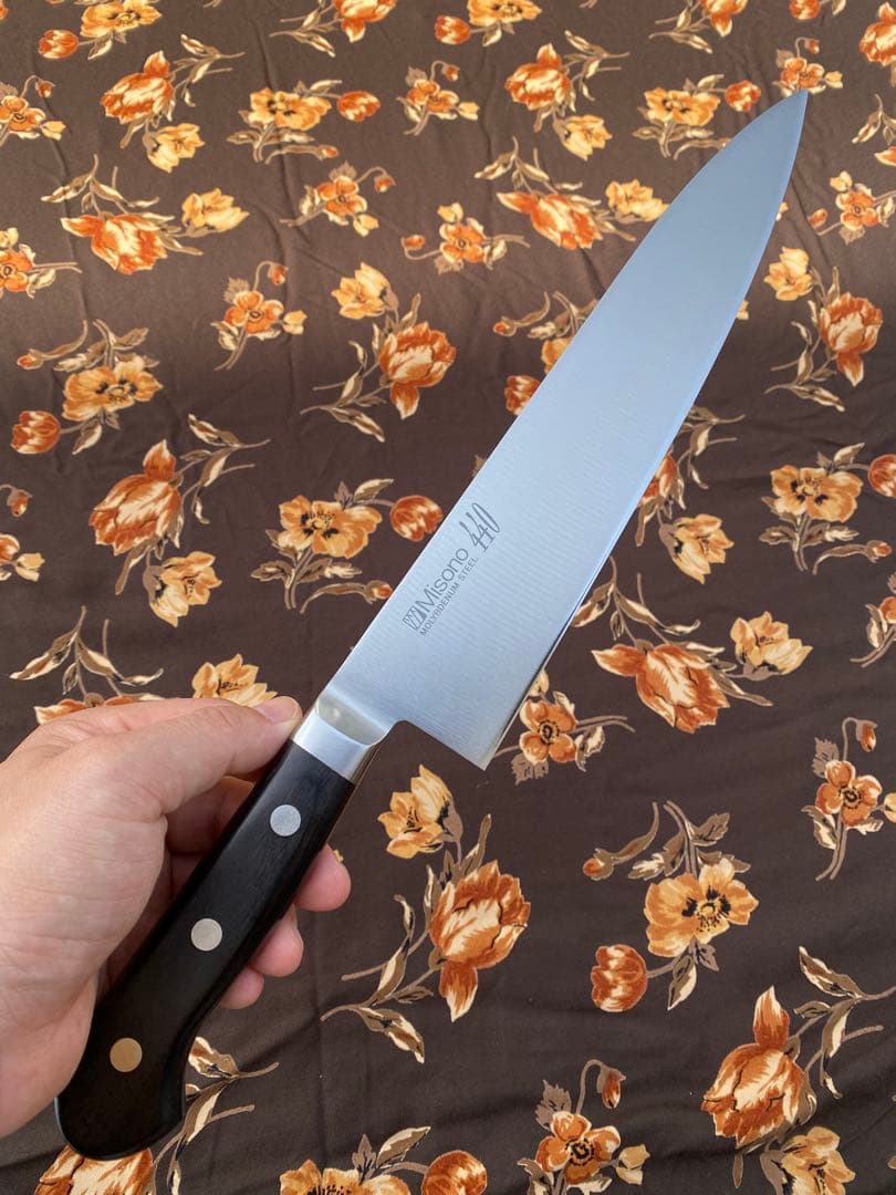 J*J様 オークション300円から　牛刀240mm ミソノ440 新品　miso