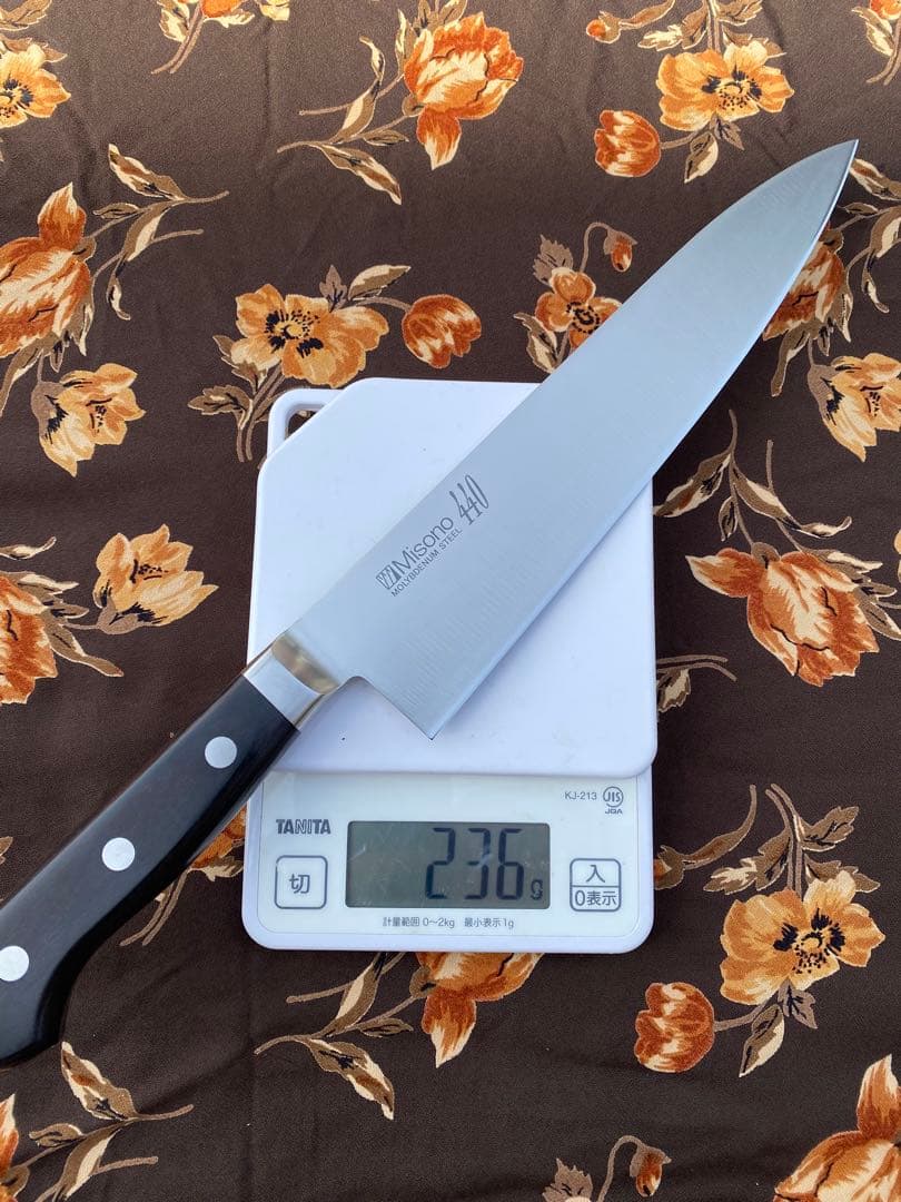 J*J様 オークション300円から　牛刀240mm ミソノ440 新品　miso